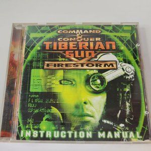 Command and Conquer Tiberian Sun Firestorm PC Win 95 Win 98 Video Game CD Rom